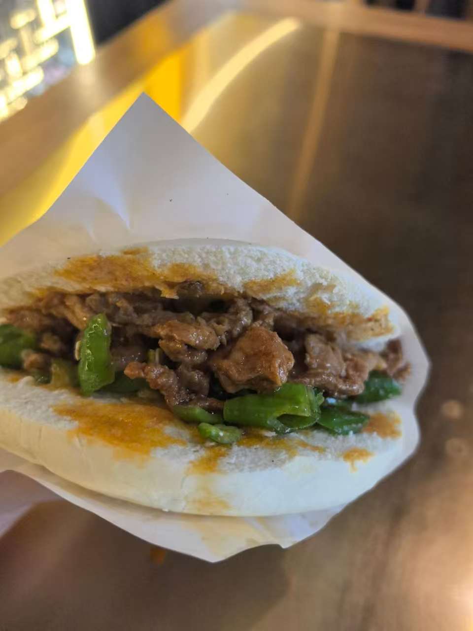 臊子肉夹馍